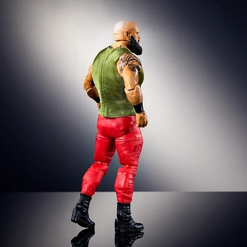 Mattel WWE Elite Action Figure & Accessories, 6-inch Collectible Braun Strowman with 25 Articulation Points, Life-Like Look & Swappable Hands thumbnail 6