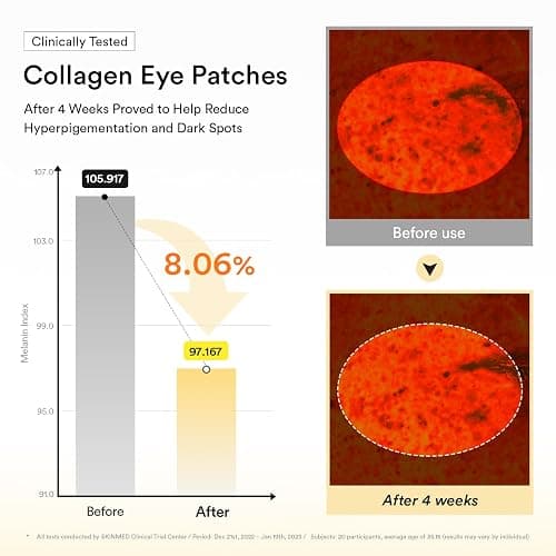 Abib Collagen Eye Patch Jericho Rose Jelly 60 Patches, Korean Under Eye Patches for Puffy Eyes and Dark Circles, Anti-Wrinkle, Collagen, Caffeine, Niacinamide, Ceramide, Antioxidant, Skin Care thumbnail 6