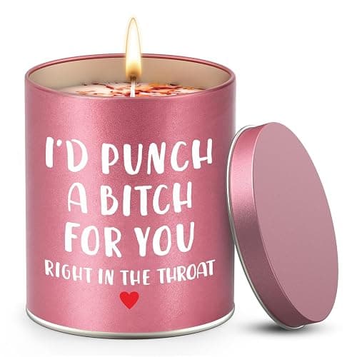 Gifts for Women Christmas Scented Candle: Valentines Galentines Day Gifts for Her Mom Girlfriend Wife Sister Stocking Stuffers White Elephant Mothers Day Anniversary Friendship Birthday Funny ldeas - Image 1