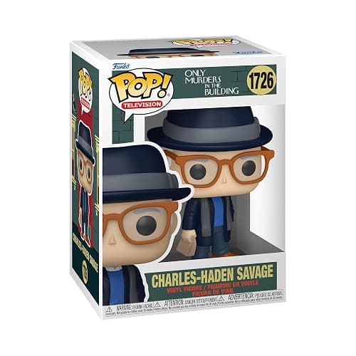 Funko POP! TV: Only Murders in the Building - Charles-Haden Savage | Official Drama Merch - Collectable Vinyl Figurine for Shelf Display - Birthday Gift Idea for Fans and Collectors - Image 1