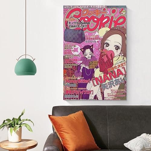 GLKJHAJ Nana Anime Poster Cute Anime Art Print Poster Canvas Wall Art Poster For Room Aesthetic And Decor Poster For Living Room Bedroom Office Decor 08x12inch(20x30cm) thumbnail 4