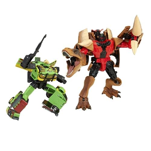 Transformers Generations Collaborative: Jurassic Park Mash-Up Tyrannocon Rex & Autobot JP93 Ages 8 and Up (Amazon Exclusive) thumbnail 3