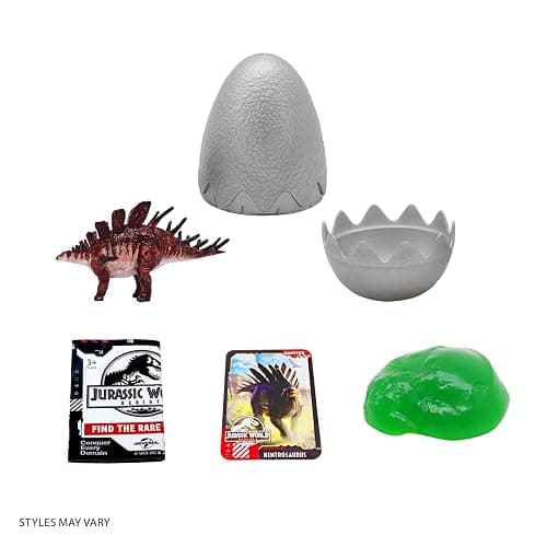 Jurassic World Captivz Rebirth Slime Eggs With Buildable Dinosaur Toy And Slime, Optimal Present For Boys And Girls, One Supplied at Random thumbnail 5