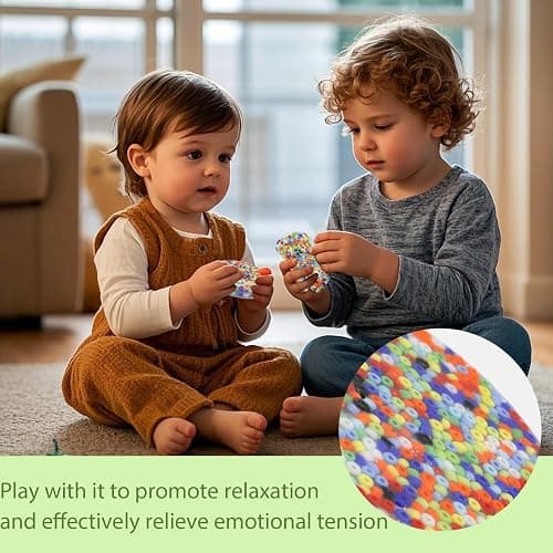 Skin Picking Fidget Toys (3-Pack) – Silicone Anxiety Relief Toy for Adults and Kids, Helps Reduce Skin Picking and Nail Biting, Portable and Silent Sensory Fidget for Stress and ADHD thumbnail 7