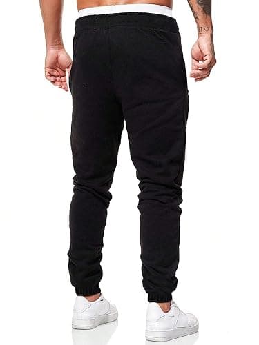 WDIRARA Men's Cross Print Casual Sweatpants Drawstring Waist Jogger Pants Long Pants thumbnail 2