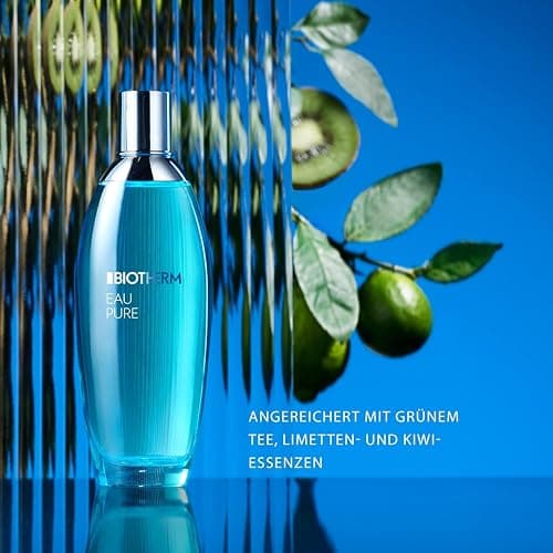 Biotherm Eau Pure Eau de Toilette, erfrischender und feuchtigkeitsspendender Damen Körperpflegeduft mit Essenzen grüner Früchte und ätherischen Ölen, belebt und erfrischt die Haut intensiv thumbnail 3
