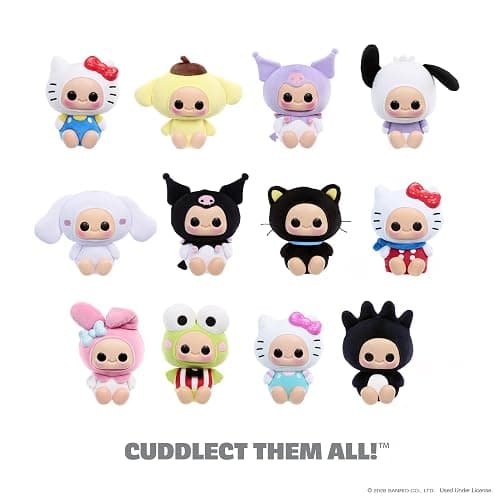 Hyojo Hello Kitty® and Friends Series, Blind Box Mixed Material Squishy Collectible, Limited Edition, 3 to Collect, Hello Kitty®, KeroppiTM, Badtz-MaruTM, Great Gift for All Ages thumbnail 3