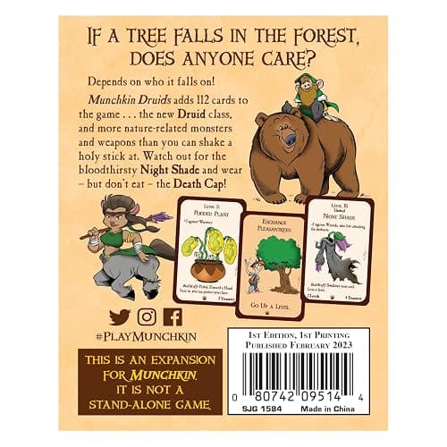 Steve Jackson Games Munchkin Druids thumbnail 2