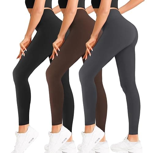 Natural Feelings Buttercloud High Waisted Leggings for Women Ultra Soft Stretch Slim Yoga Leggings - Image 1