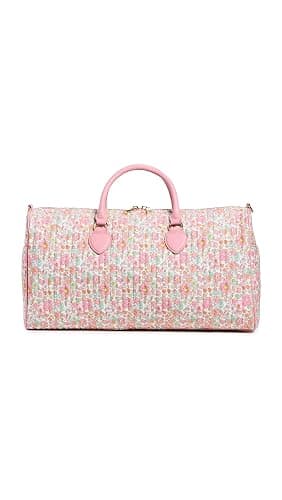 Stoney Clover Lane Women's Classic Duffle, Betsy, Pink, Floral, One Size - Image 1