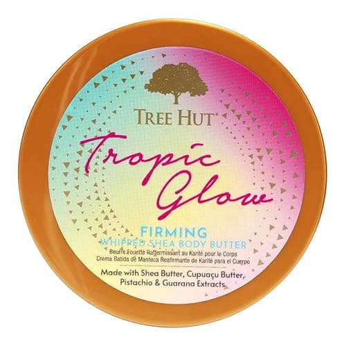 Tree Hut Tropic Glow Whipped Shea Body Butter, Long-Lasting Hydration for Soft, Smooth Skin, Lightweight Moisturizer, Holiday Gift & Stocking Stuffer, 8.4 fl oz thumbnail 2