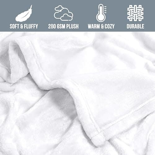 Miyotaa Celestial Constellation Astrology Blanket 50Wx60H Inch Sun Moon Phase Mysterious Beige Crescent Tarot Witchy Gift Warm Fuzzy Throw Blanket for Sofa Bed Throws Birthday Presents thumbnail 5