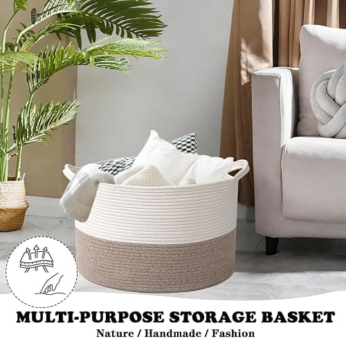 Large Basket for Blankets thumbnail 6