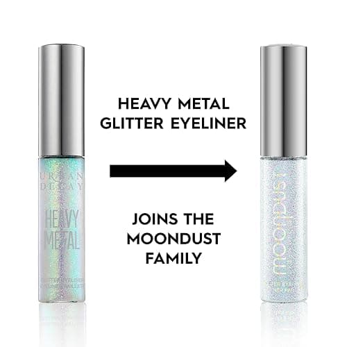 Urban Decay Moondust Liquid Glitter Eyeliner - Longwear Reflective Sparkle | Water-based Glitter Eye Liner + Bling Eyeshadow Topper - Buildable Shimmer, No Fallout, Thin Liner Brush, All Day Wear thumbnail 3