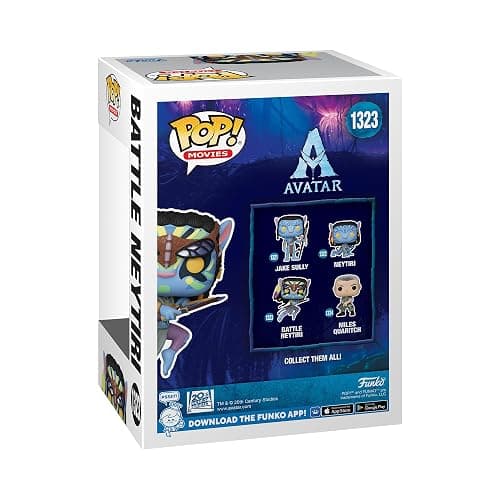 Funko POP! Movies: Avatar - Neytiri - (battle) - Avatar: the Way Of Water - Collectable Vinyl Figure - Gift Idea - Official Merchandise - Toys for Kids & Adults - Movies Fans thumbnail 3