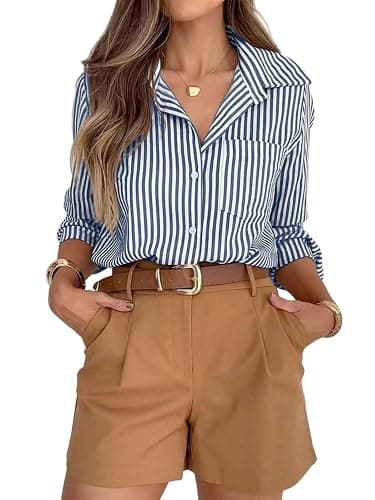 siliteelon Button Down Shirts Dress Shirts - Image 1