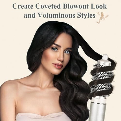 AFDD Round Brush Attachment for Shark FlexStyle Accessories, Normal Round Volumizing Brush Hair Styling Tool for Straight, Wavy, Curly, and Coily Hair thumbnail 4