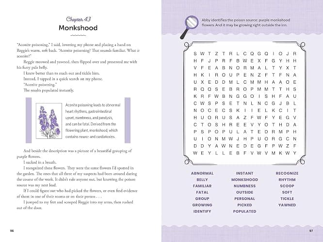 Murder on Vacation: Book 4: Solve the Puzzles―and the Plot of a Cozy Bed and Breakfast Mystery! (A Cranberry Creek Word Search Mystery) thumbnail 6