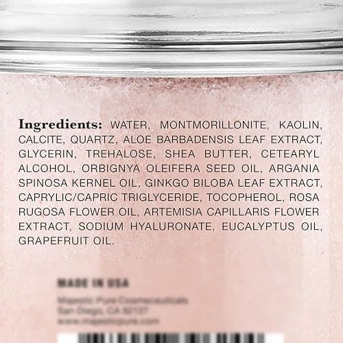 Majestic Pure Dead Sea Mud Mask and Himalayan Clay Mask Bundle – Natural Skin and Face Care for Women and Men thumbnail 9