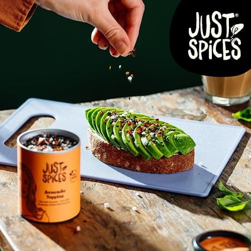 Just Spices Avocado Topping I Knuspriges Finish für jedes Avocado-Gericht mit Sesam I Gewürzdose, 60 g thumbnail 6