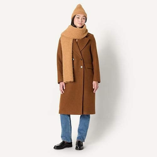 Amazon Essentials (Demi's Pick) Unisex Adults' Faux Mohair Scarf & Hat Set thumbnail 5