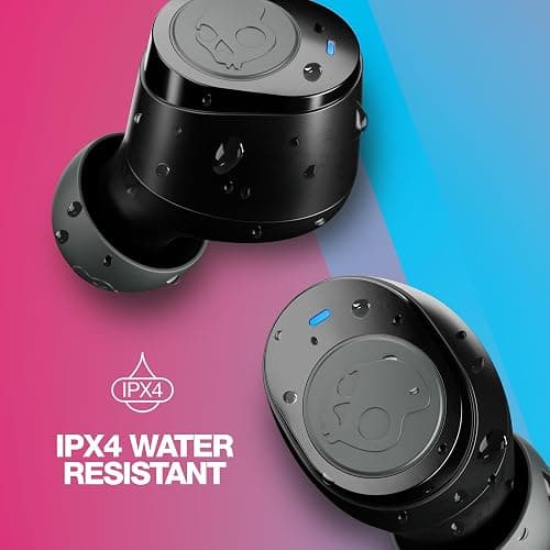 Skullcandy Jib True 2 Wireless Earbuds, Bluetooth Headphones, Up to 33 Hours Battery with Charging Case, Noise Isolating Fit, Sweat and Water Resistant, Microphone for iPhone Android - True Black thumbnail 6