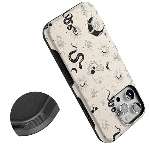 Casely iPhone 16 Pro Case | No Further Explanation | Snakes & Skulls | Compatible with MagSafe | Bold Ultra-Protective Case Design thumbnail 4