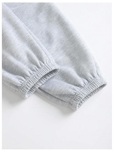 GORGLITTER Women's Elastic Bottom Sweatpants High Waist Stretch Loose Casual Lounge Athletic Joggers with Pockets thumbnail 6