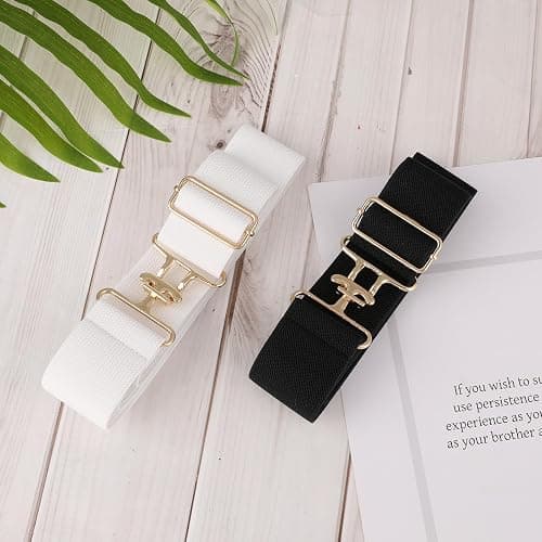 2-Piece Elastic Horse Riding Belts for Women, 1.5 Inch Wide with Buckle - Perfect for Horseback Riding & Equestrian Sports thumbnail 7