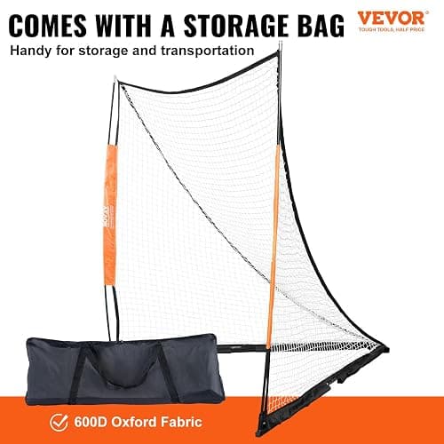 VEVOR Portable Lacrosse Goal - Complete Training Accessory Set with Extended Coverage for Youth and Adults thumbnail 2