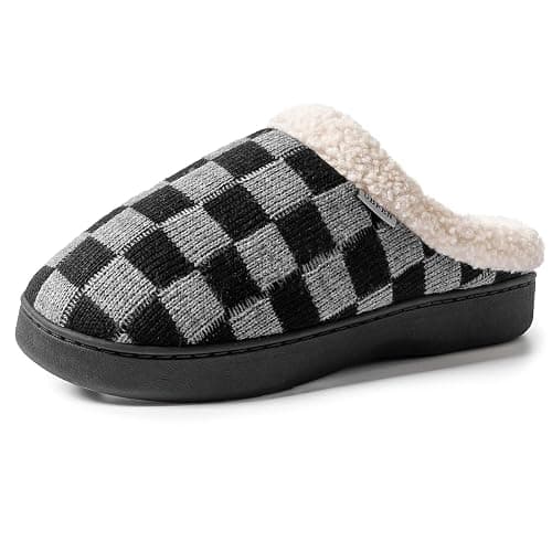 UBFEN Mens Slippers for Indoor Bedroom Memory Foam House Shoes Lightweight Slip On Outdoor Slipper thumbnail 3