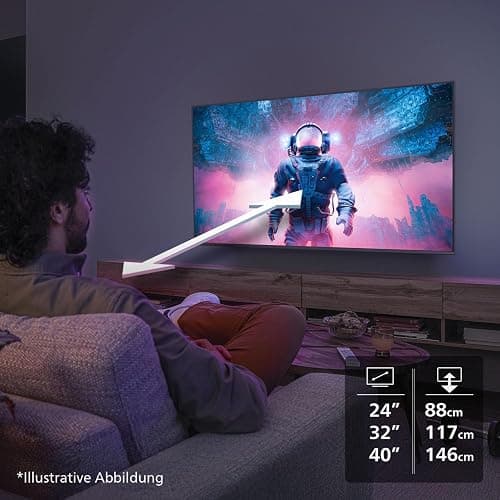 Philips 32PHS6000 HD LED Smart TV - 32 Zoll Display mit Pixel Plus, Titan OS Plattform Und Dolby Digital Sound - Funktioniert Mit Alexa Und Google Sprachassistent thumbnail 11