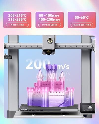 SUNLU Rainbow Silk Filament Bundle, Multicolor Gradient 3D Filament, Neatly Wound Shiny Silk 3D Printer Filament 1.75mm ±0.02mm, Individually Vacuum Packed, 0.25kg per Spool, 1kg in Total, 4 Pack. thumbnail 7