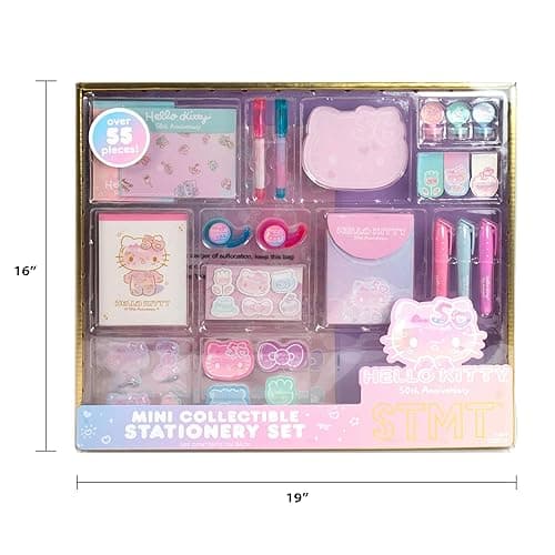 Horizon Group USA Hello Kitty 50th Anniversary Mini Collectible Stationery Set thumbnail 7