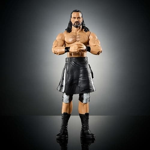 Mattel WWE Elite Action Figure & Accessories, Series #115 6-inch Collectible Drew McIntyre with 25 Articulation Points & Swappable Hands | 25 Articulation Points, Swappable Hands, Accessories thumbnail 4