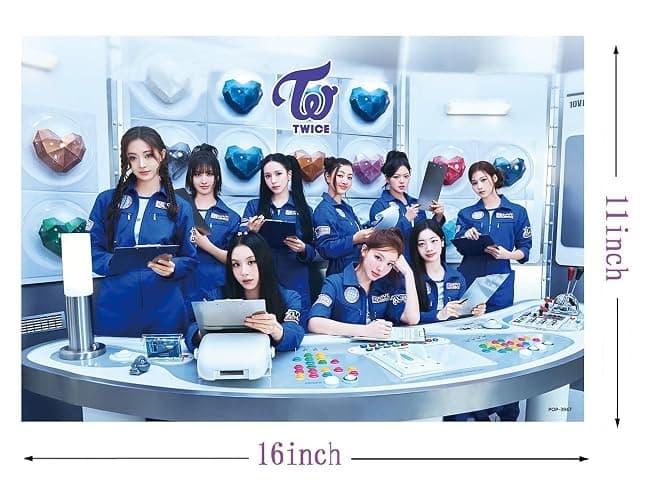 Baosai 8 Sheets Posters Wall Poster Room Decoration 16 inch X 11 inch thumbnail 3