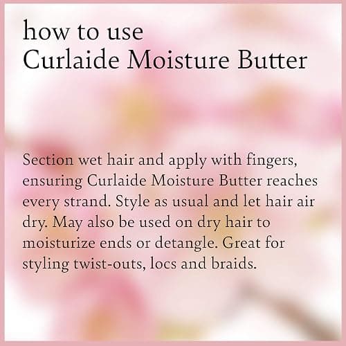 Camille Rose Curlaide Moisture Butter, Hair Styling Cream for Intense Moisture to Strengthen and Nourish Strands, 8 oz thumbnail 4