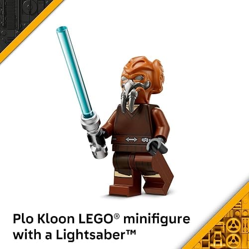 LEGO Star Wars Plo Koon’s Jedi Starfighter Microfighter Kids Toy - Building Toy for Pretend Play - Clone Wars Playset and Room Decor for Boys and Girls, Ages 6+ - Birthday Gift Idea - 75400 thumbnail 5