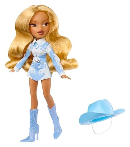 Bratz Sassy Stampede Yasmin Fashion Doll with Accessories: Western, Cowgirl Style Clothes & Accessory Pieces thumbnail 2