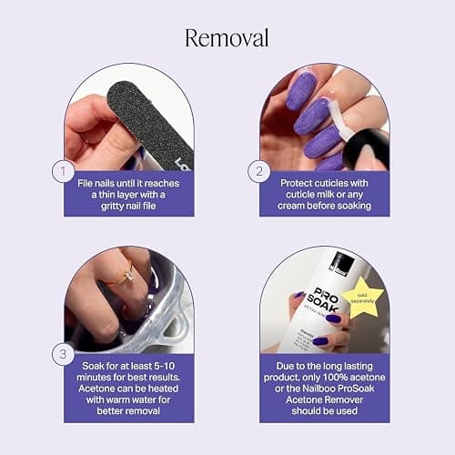 Nailboo Dip Powder Nail Kit – Includes 3 Custom Made Dip Powders, Gel Base Coat, Activator, Top Coat, Pro Tools for Salon-Quality Nails, No UV Light Needed, Multi-Color, 0.8oz Each thumbnail 6
