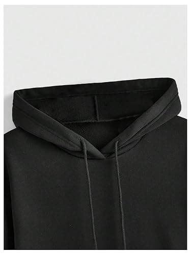SOLY HUX Women's Graphic Hoodies Heart Print Drawstring Long Sleeve Pocket Sweatshirt Pullover Tops thumbnail 3