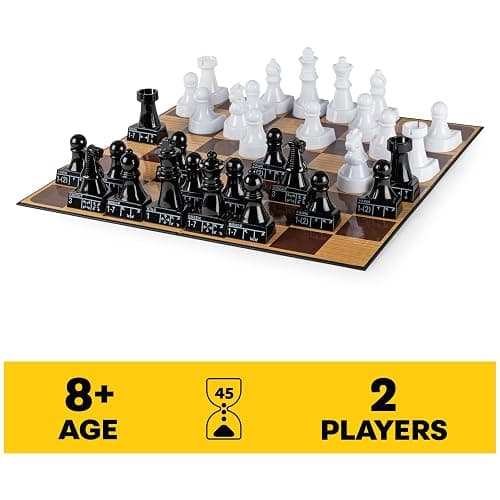 Spin Master Games, Cardinal Classics Chess Teacher, Learn to Play Strategy Board Games for Beginners, Chess Sets for Adults, 2 Players, for Ages 8 & Up thumbnail 5