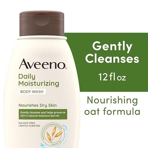 Aveeno Daily Moisture Gift Set, Skincare Set for Dry Skin with Nourishing Body Lotion, Moisturizing Body Wash, & Skin Relief Hand Mask, Formulated with Prebiotic Oat, Paraben-Free, 3 Items thumbnail 3
