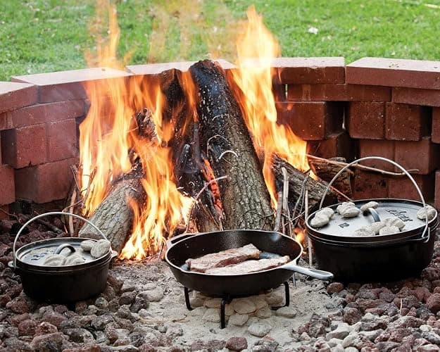 Lodge Seasoned Cast Iron Skillet - Quality Frying Pan for the Stove, Oven, Grill & Campfire - Includes Silicone Hot Handle Holder - Non-Toxic, Nonstick & Long-Lasting - 12 Inches thumbnail 2