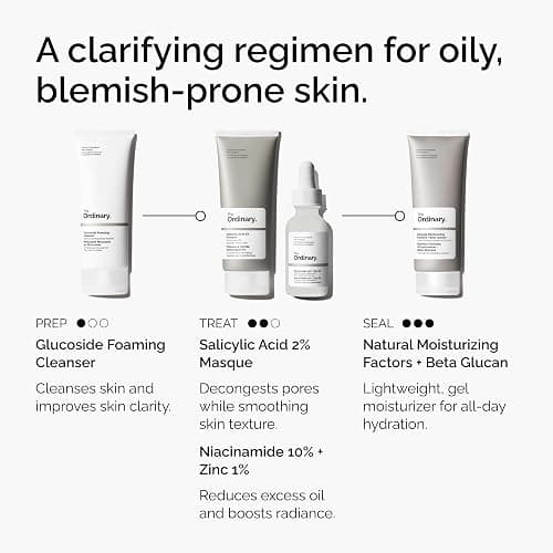 The Ordinary Salicylic Acid 2% Masque, Clarifying Charcoal & Clay Mask for Blemish-Prone Skin, 1.7 Fl Oz thumbnail 5
