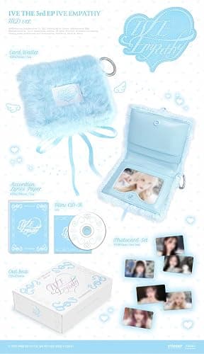 IVE : IVE EMPATHY (Limited MD Version) 3rd EP Album Card Wallet+Mini CD-R+Accordion Lyrics Paper+Photocard Set thumbnail 2