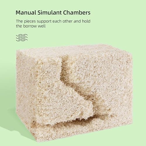 Niteangel Aspen Shaving Hamster Beddings for Syrian Dwarf Hamster Gerbil Mice Degu Rat Rabbit Bunny Guinea Pig Chinchilla Hedgehog or Other Small Pets (65L - Mini) thumbnail 4