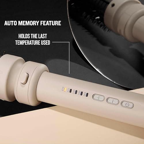 Remington Trendology 5-in-1 Multi-Styler Curling Wand Set with Ceramic Round Brush and 4 Interchangeable Ceramic Curling Wands (0.5“-1.25”) thumbnail 3