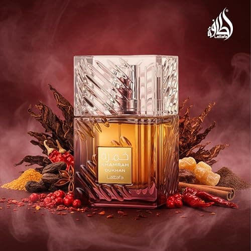 Lattafa Khamrah Dukhan for Unisex Eau de Parfum Spray, 3.4 Ounce / 100 ml thumbnail 5