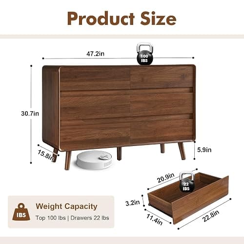 Wooden Dresser thumbnail 2
